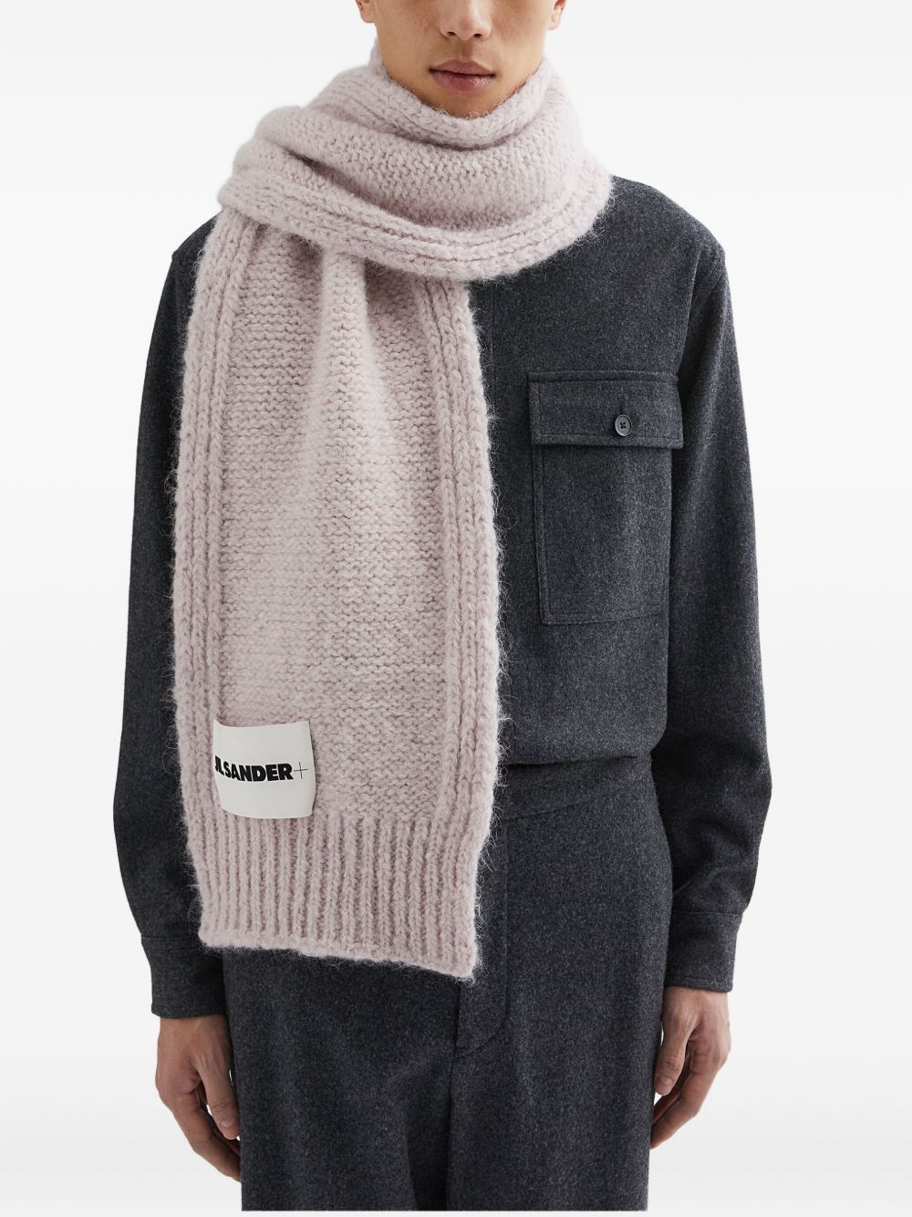 Jil Sander Plus Knitted wool Scarf Jil Sander Plus