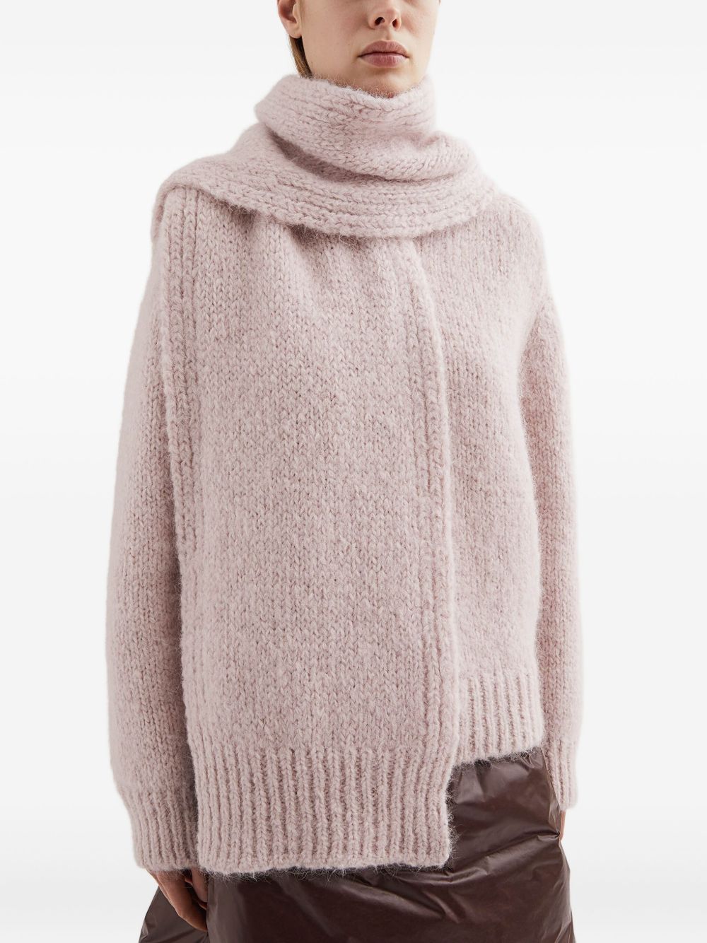Jil Sander Plus Knitted wool Scarf Jil Sander Plus