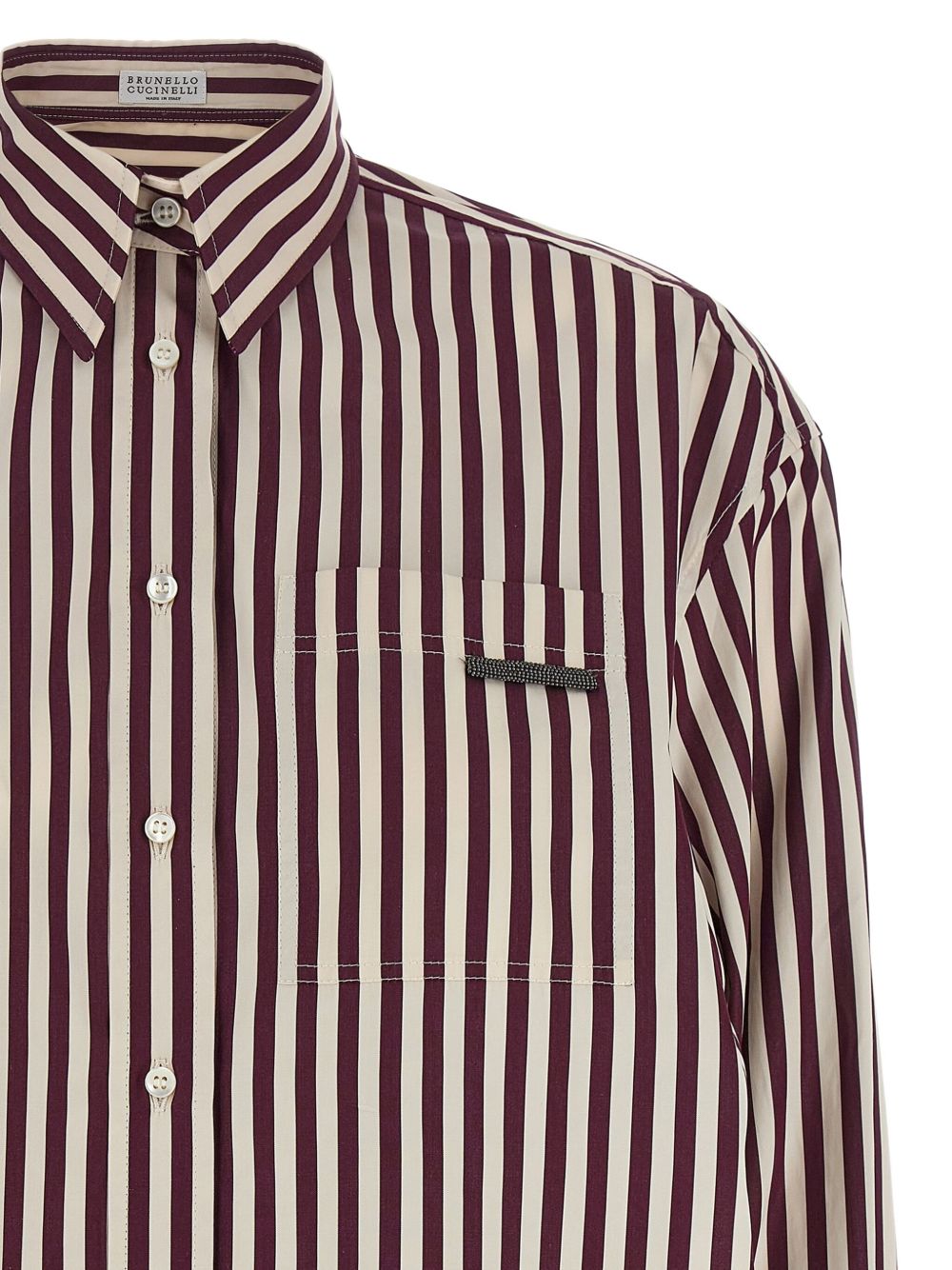 Brunello Cucinelli Shirts Cream Brunello Cucinelli