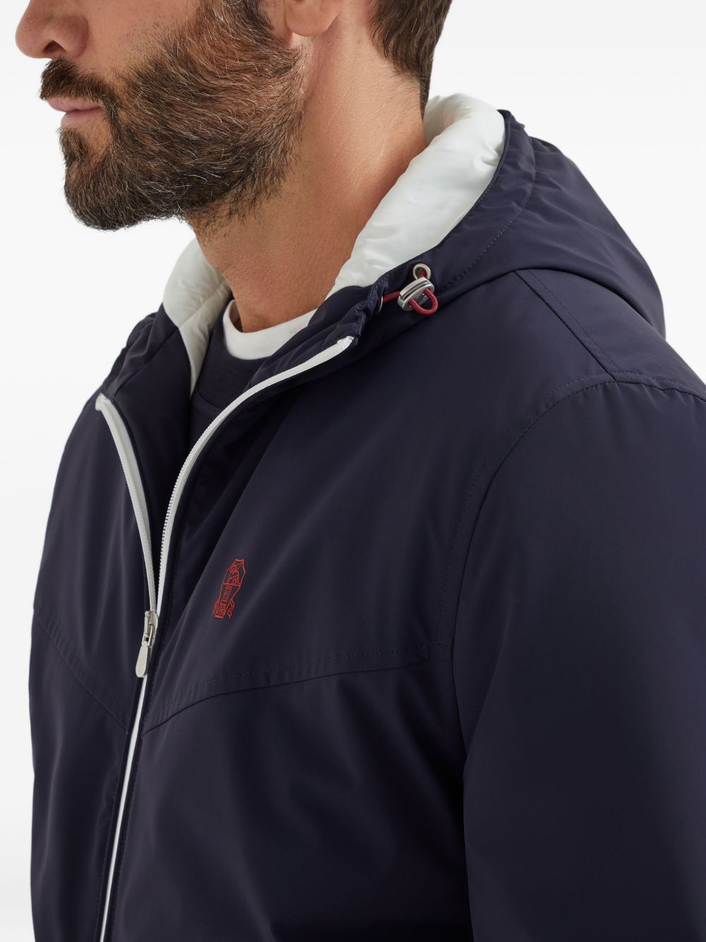 Brunello Cucinelli Coats Blue Brunello Cucinelli