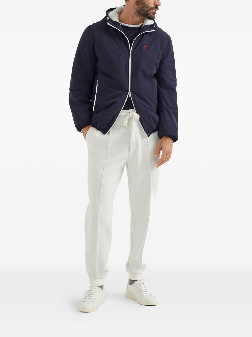 Brunello Cucinelli Coats Blue Brunello Cucinelli