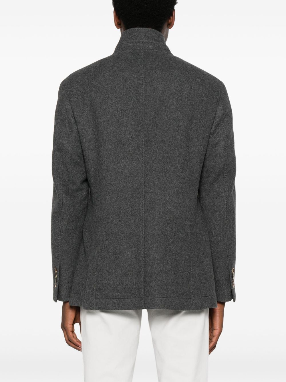 Brunello Cucinelli Jackets Grey Brunello Cucinelli
