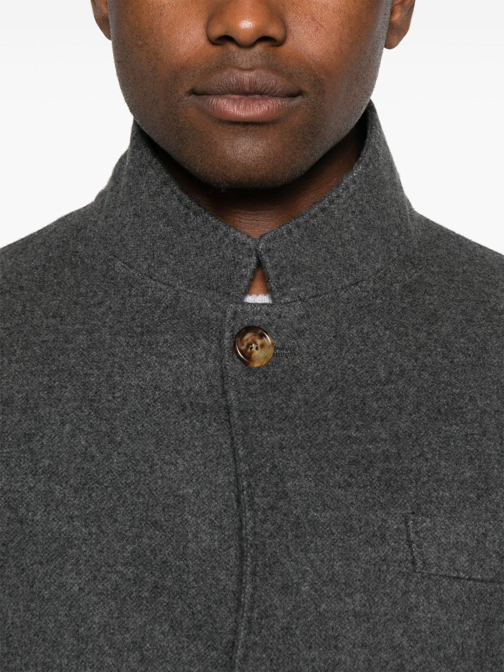 Brunello Cucinelli Jackets Grey Brunello Cucinelli