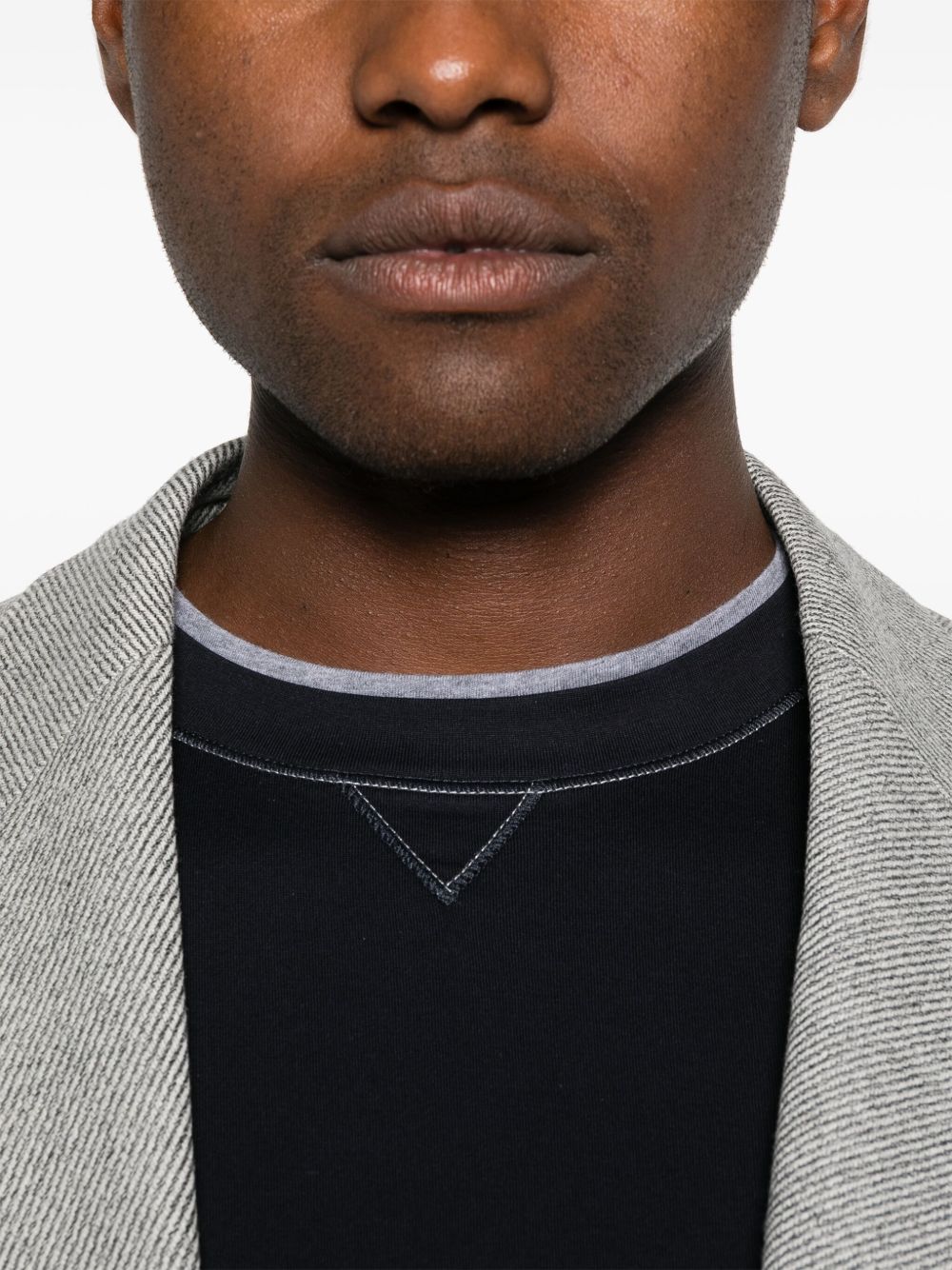 Brunello Cucinelli T-shirts and Polos Blue Brunello Cucinelli
