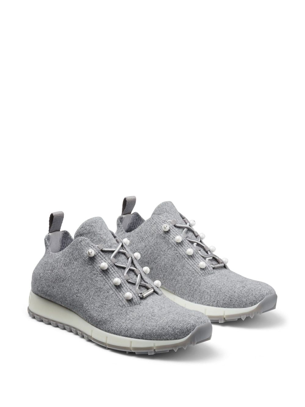 Jimmy Choo Veles Cashmere Knit Trainers Jimmy Choo