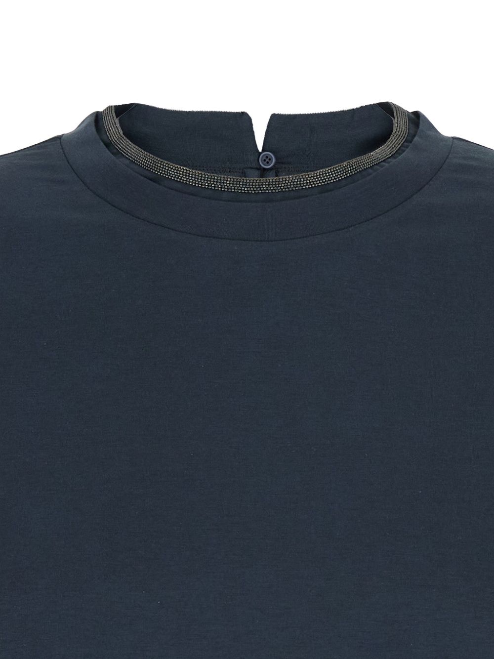 Brunello Cucinelli T-shirts and Polos Blue Brunello Cucinelli