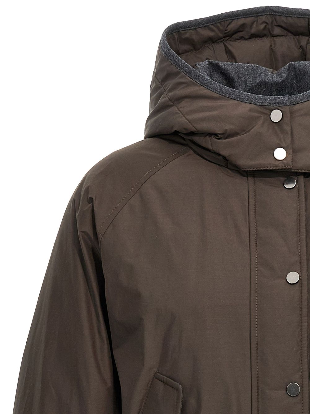 Brunello Cucinelli Coats Brown Brunello Cucinelli