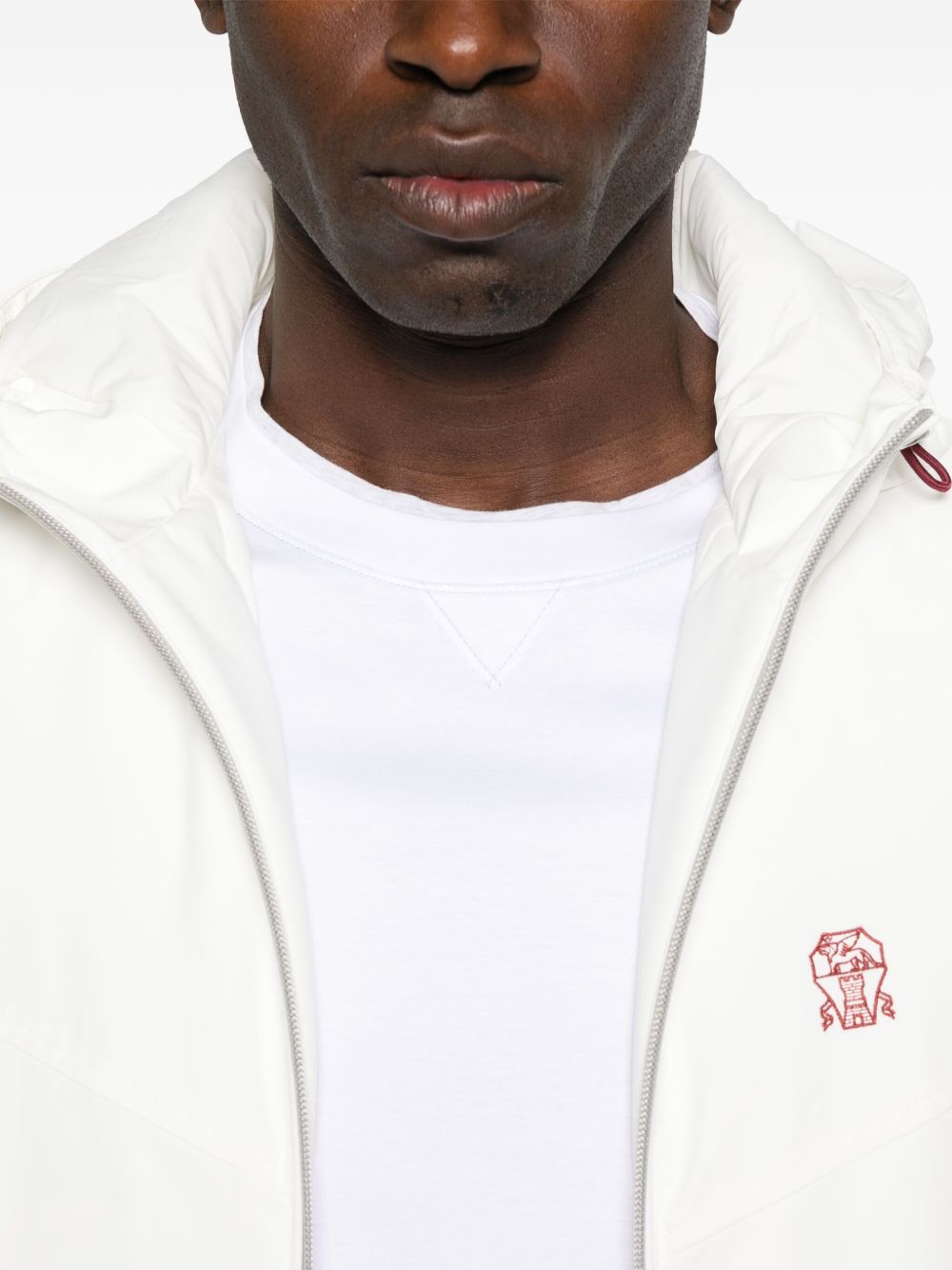 Brunello Cucinelli Logo-print T-shirt Brunello Cucinelli