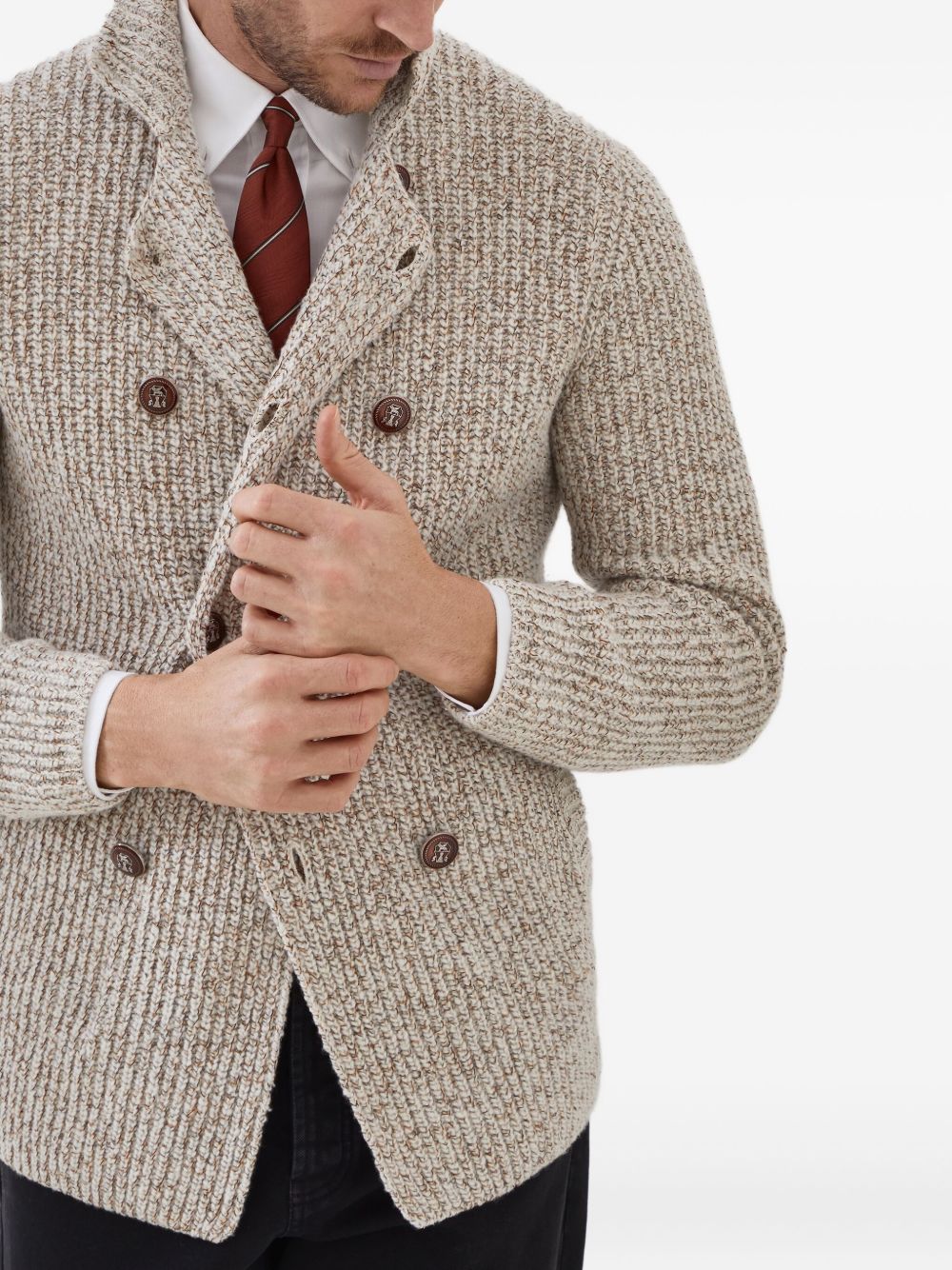 Brunello Cucinelli Jackets Beige Brunello Cucinelli