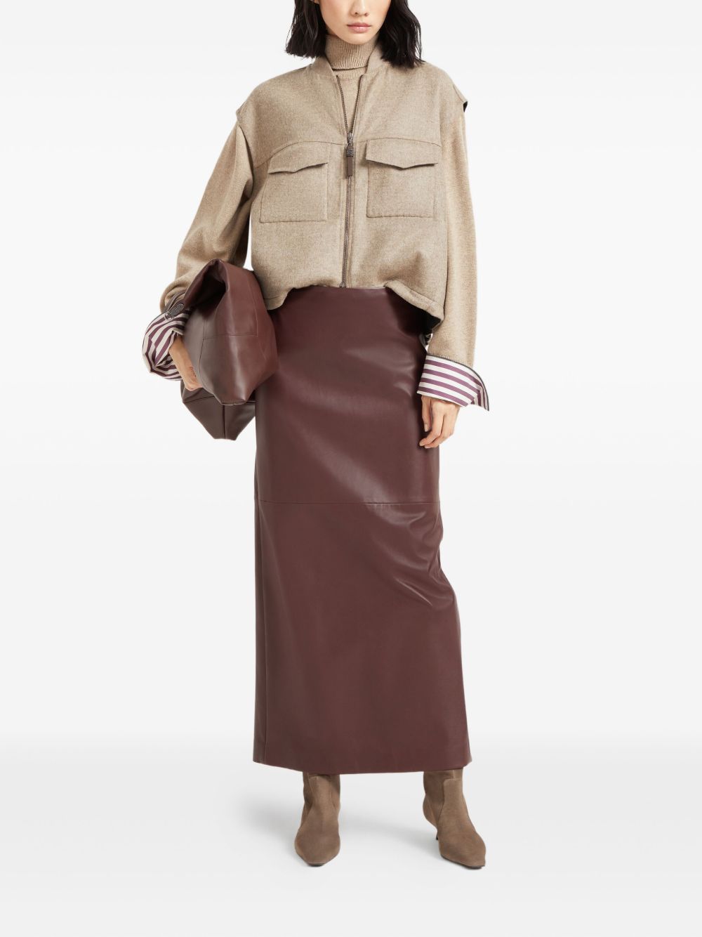 Brunello Cucinelli Sweaters Brown Brunello Cucinelli