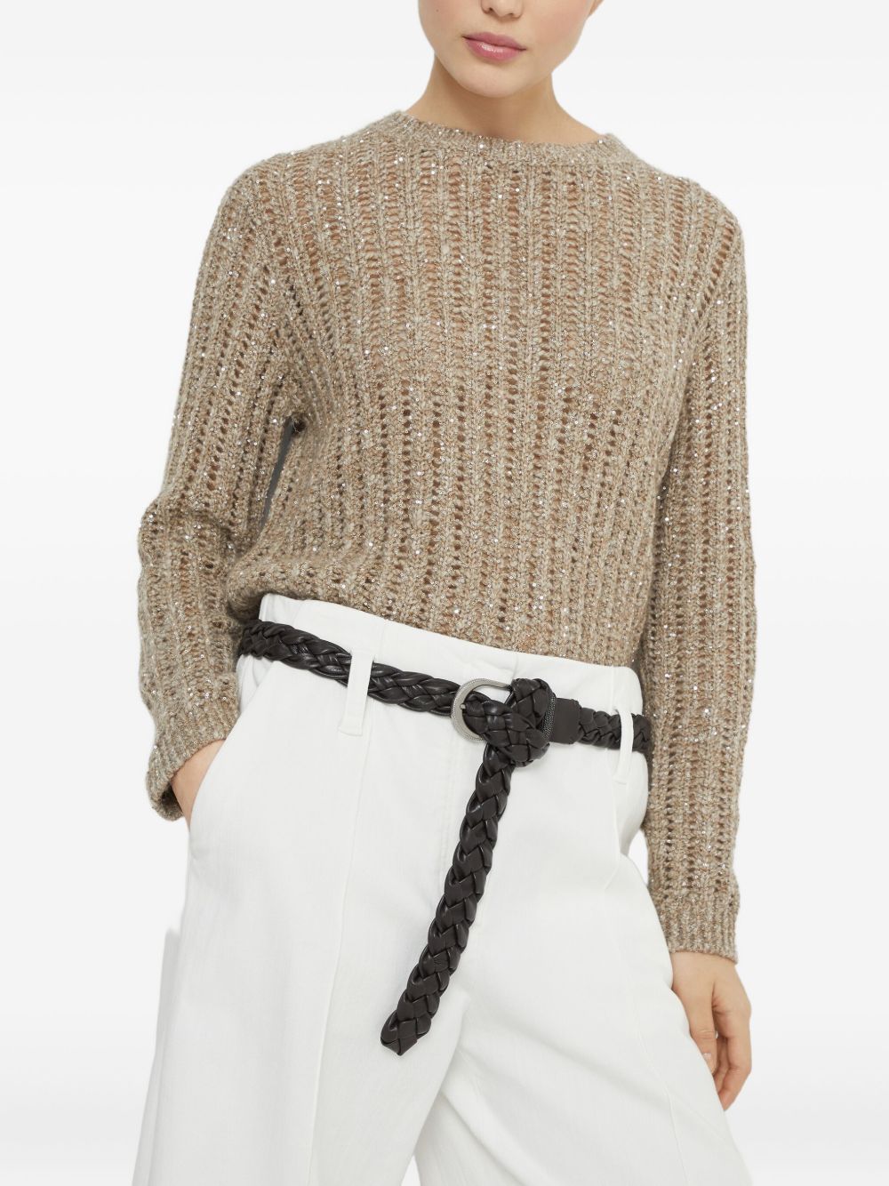 Brunello Cucinelli Sweaters Beige Brunello Cucinelli