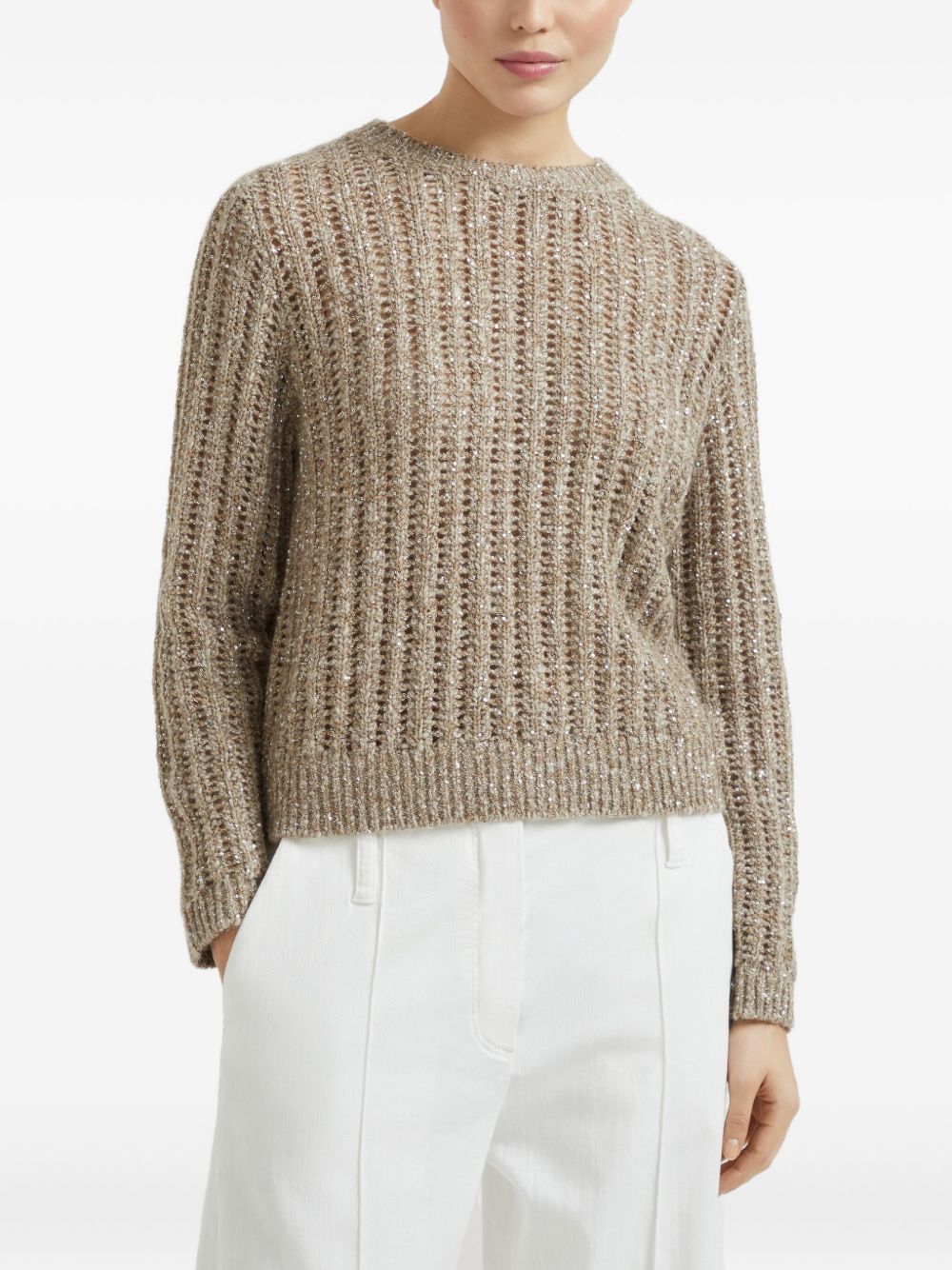 Brunello Cucinelli Sweaters Beige Brunello Cucinelli