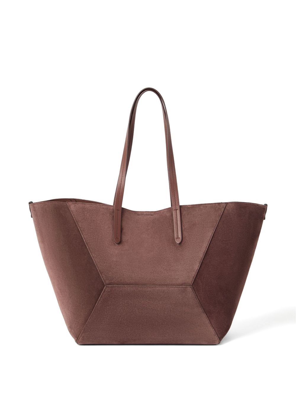 Brunello Cucinelli BC Duo bag in suede with monili Brunello Cucinelli