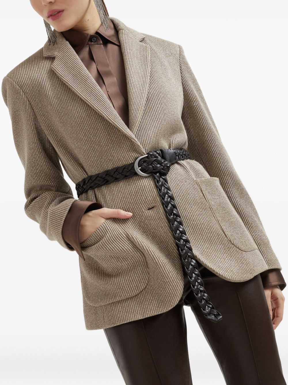 Brunello Cucinelli Jackets Beige Brunello Cucinelli