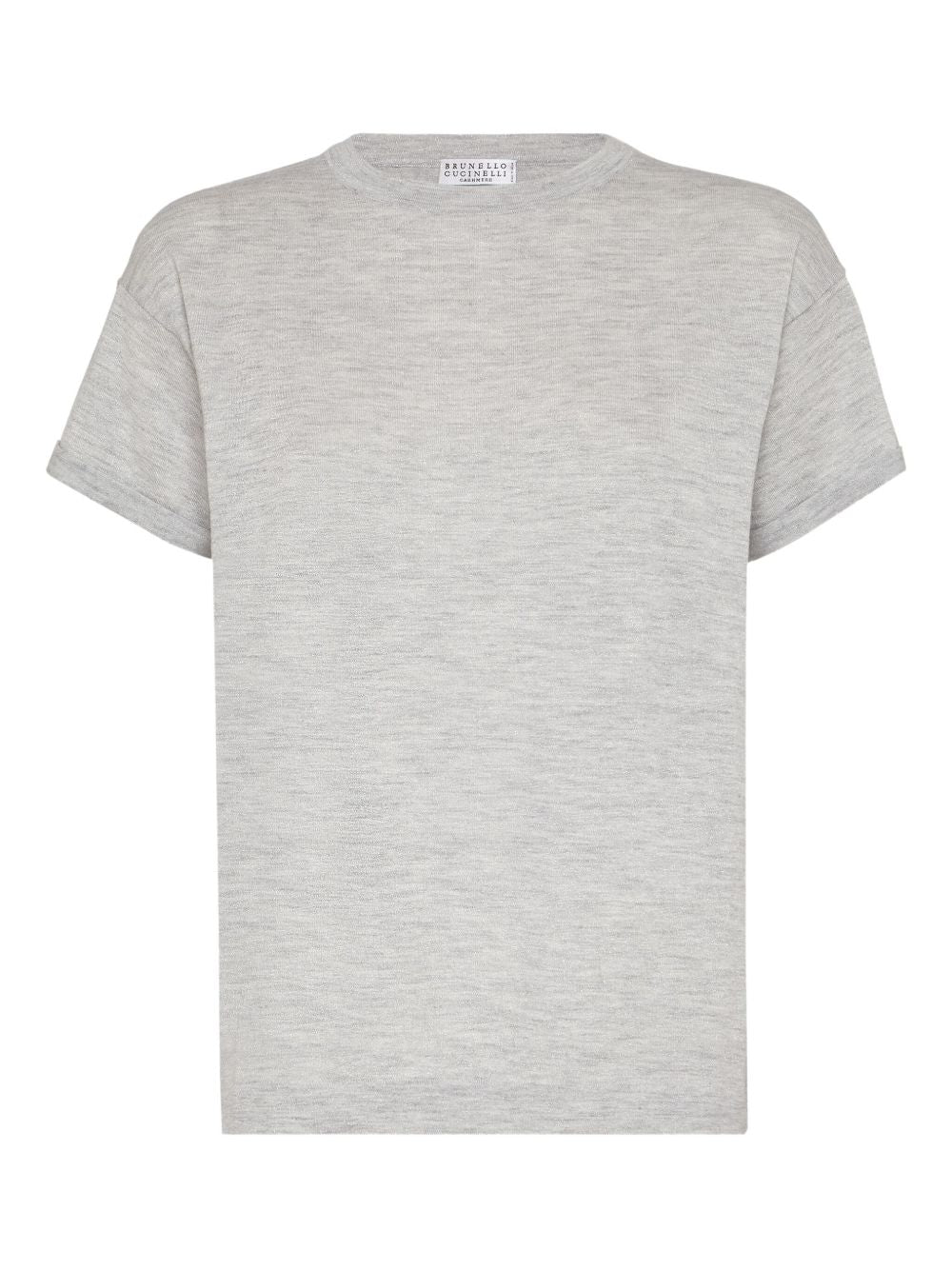 Brunello Cucinelli Lurex-knit T-shirt Brunello Cucinelli