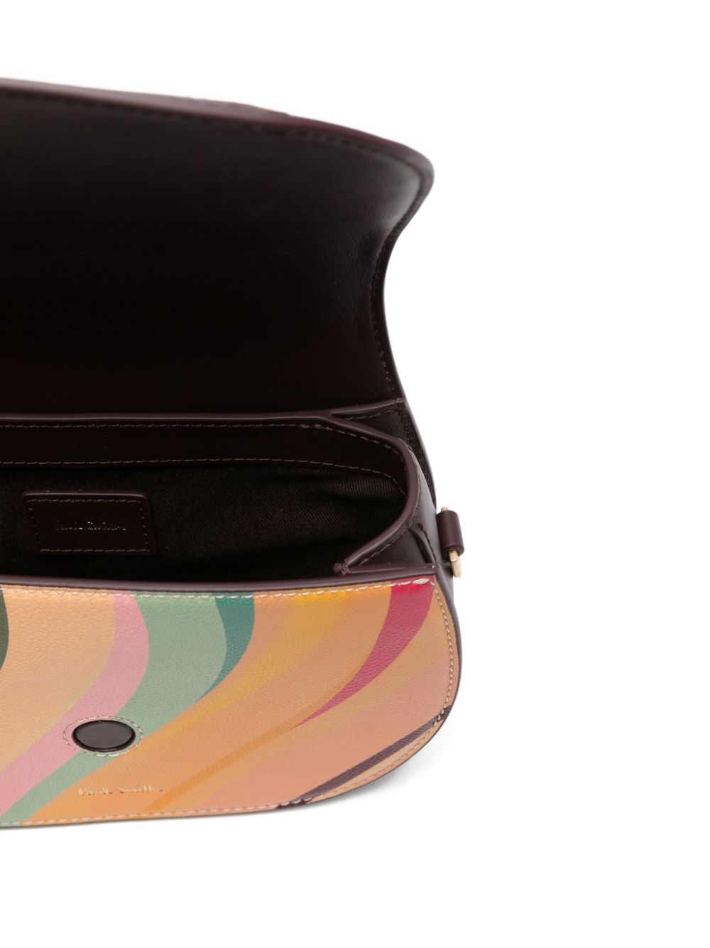 Paul Smith Swirl Leather Saddle Bag Paul Smith