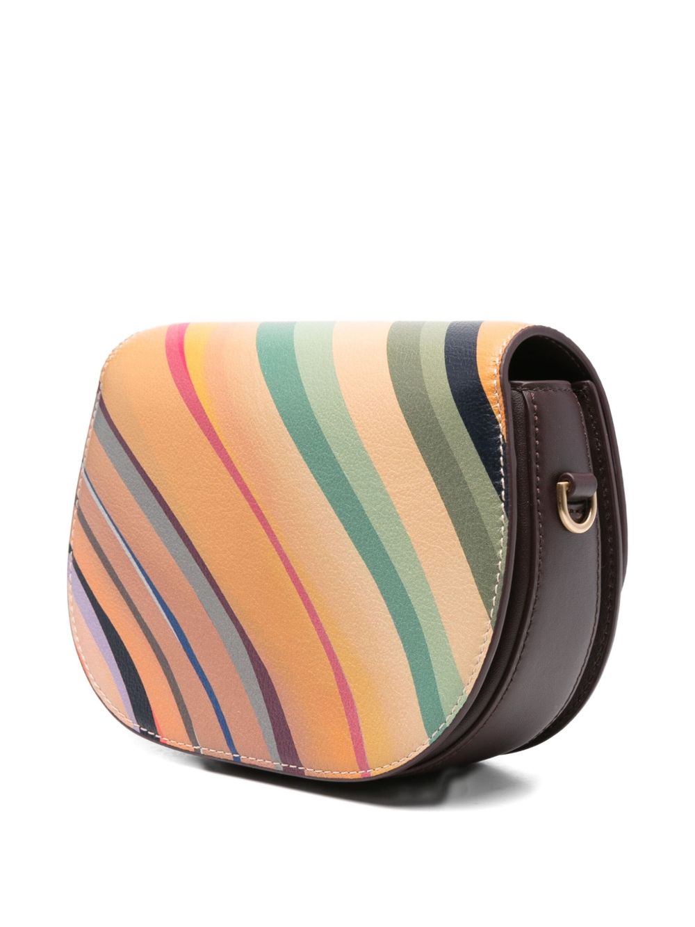 Paul Smith Swirl Leather Saddle Bag Paul Smith