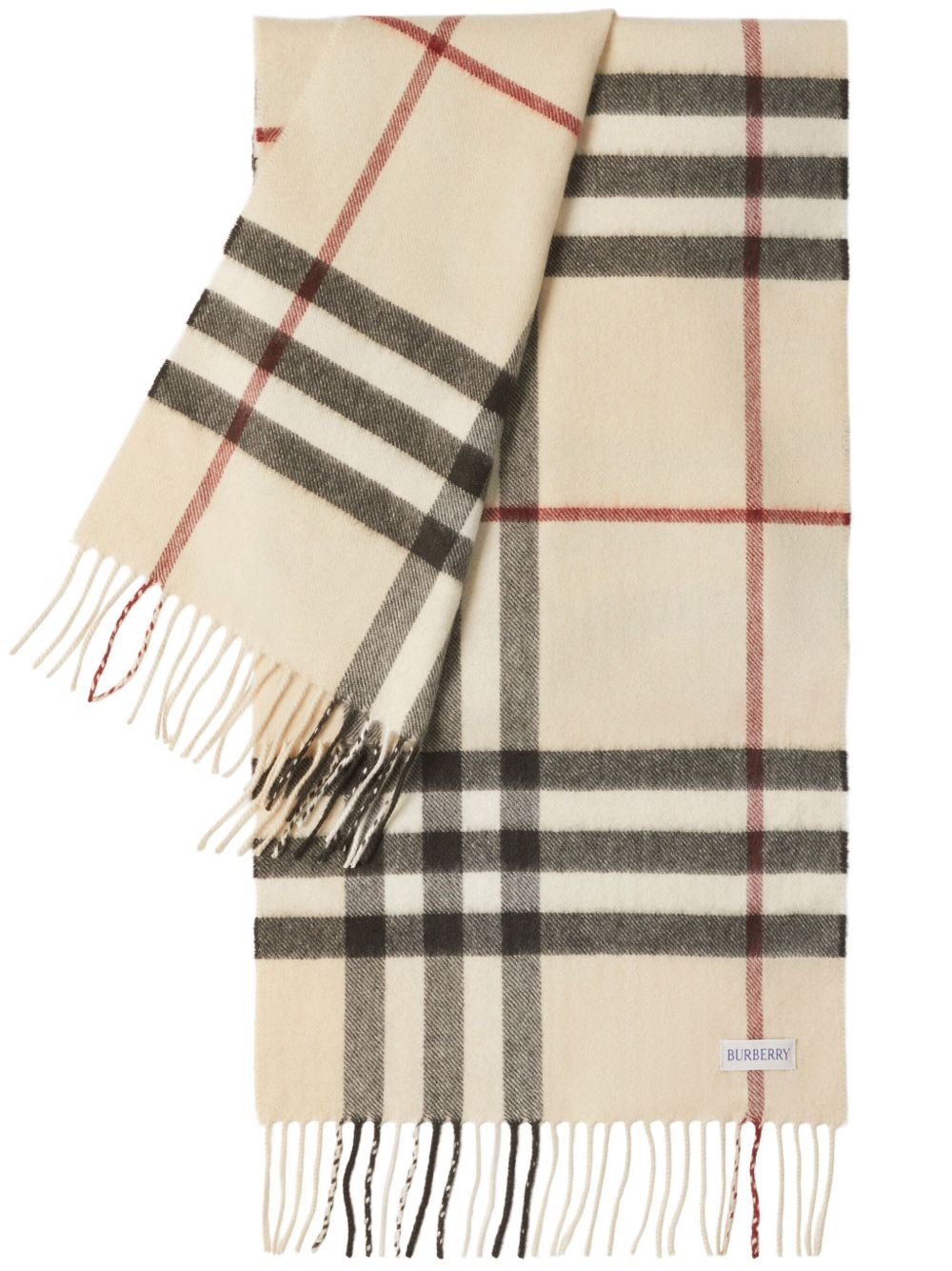 Burberry Check cashmere scarf Burberry