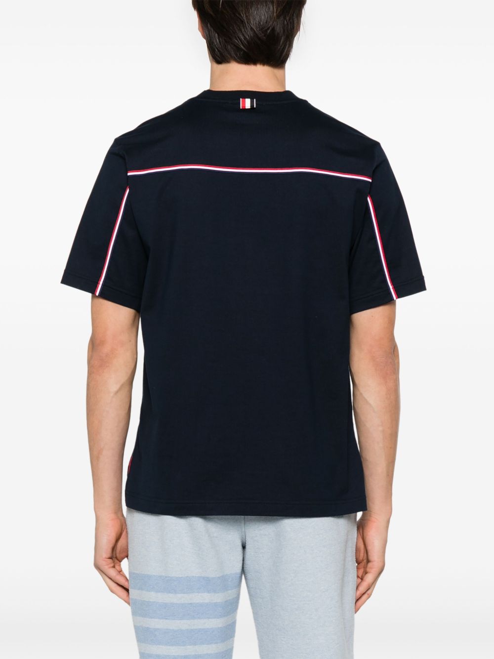 Thom Browne T-shirts and Polos Blue Thom Browne