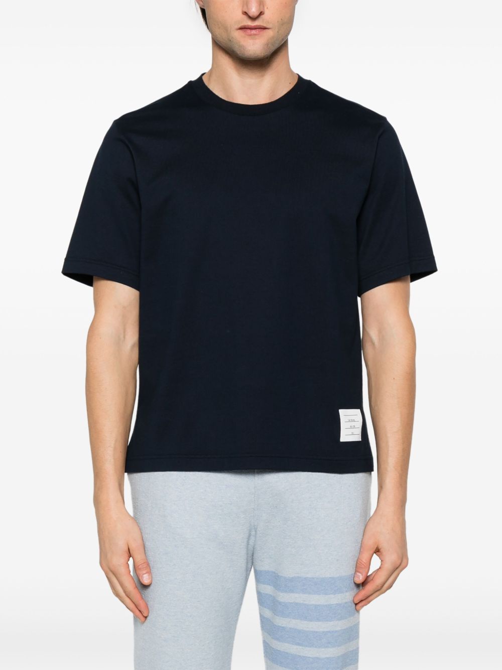Thom Browne T-shirts and Polos Blue Thom Browne