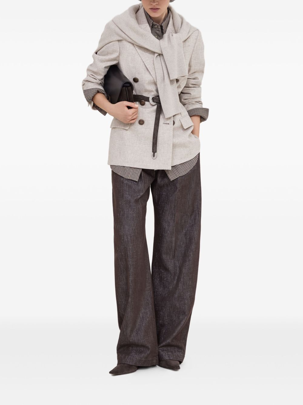 Brunello Cucinelli Jackets Beige Brunello Cucinelli