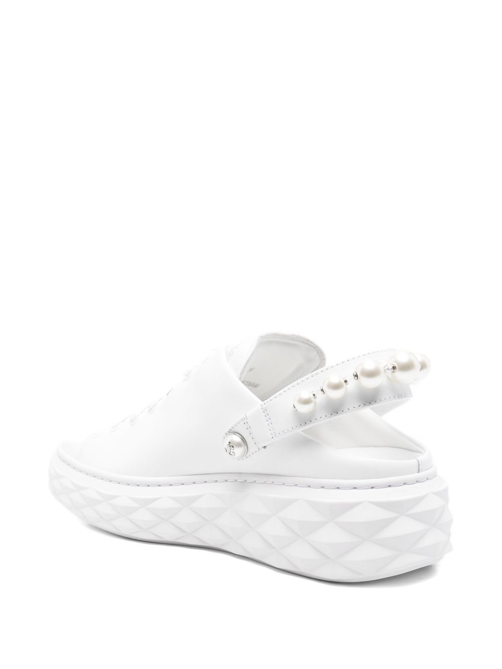 Jimmy Choo 50mm pearl-slingback platform sneakers Jimmy Choo
