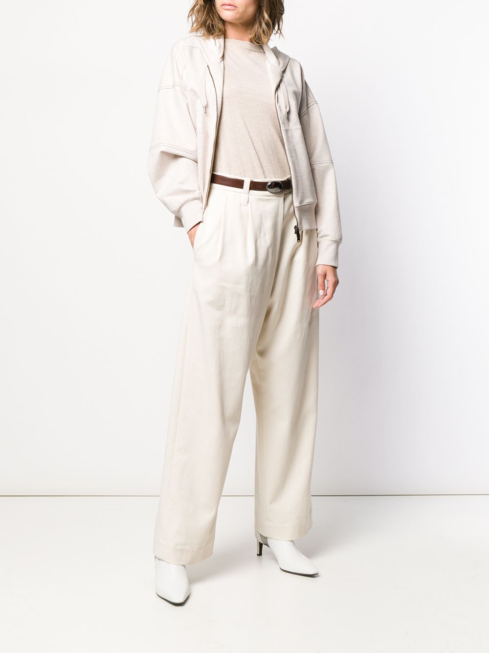 Brunello Cucinelli Relaxed knitted top Brunello Cucinelli