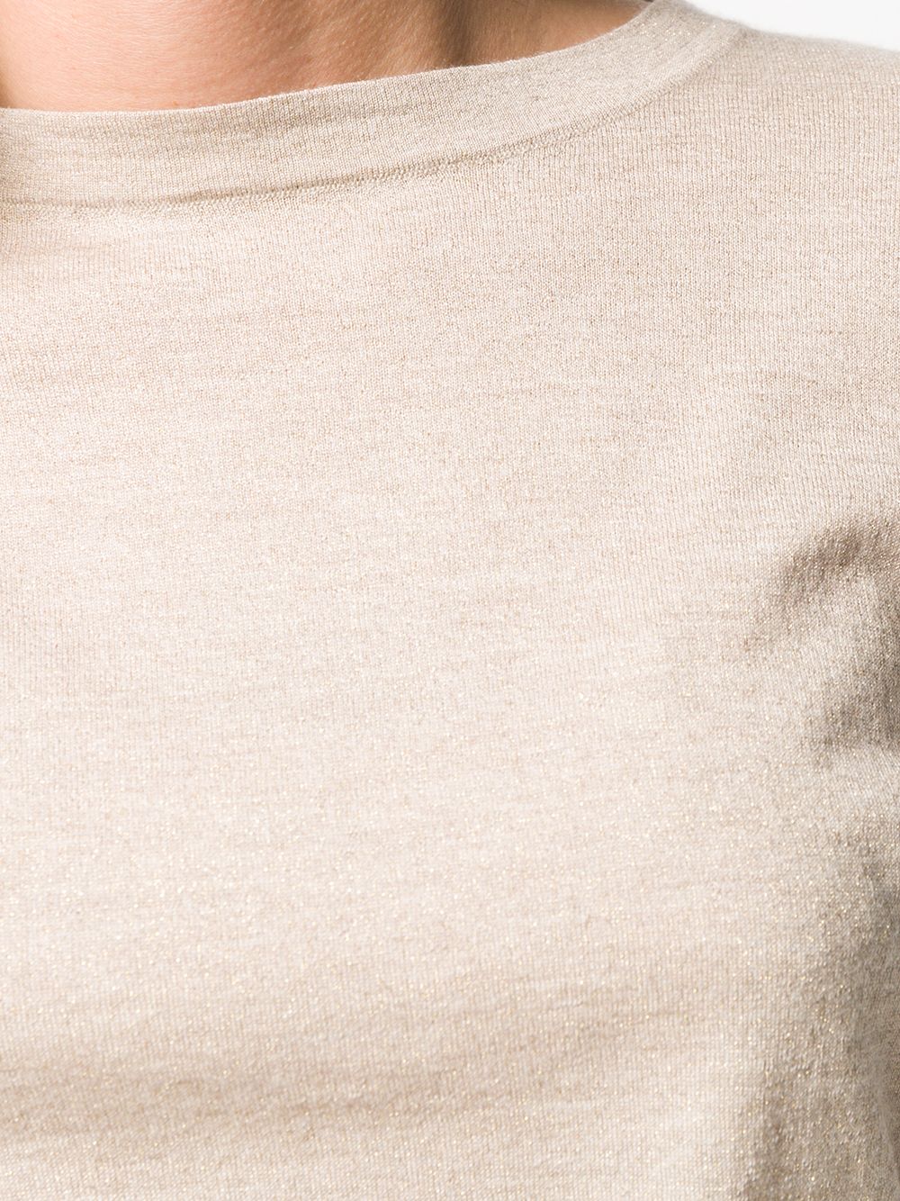 Brunello Cucinelli T-shirts and Polos Beige Brunello Cucinelli