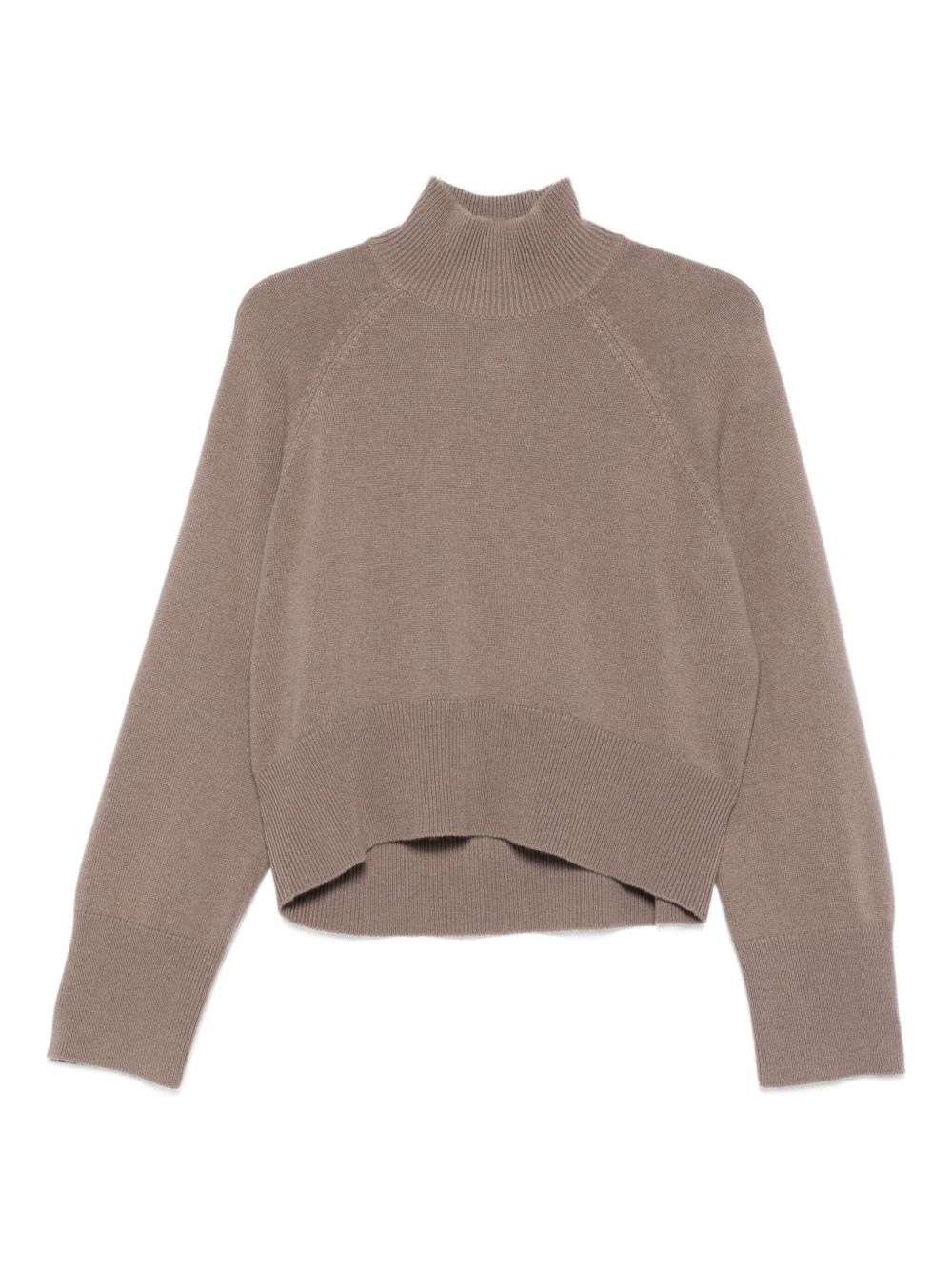 Brunello Cucinelli High-neck cropped sweater Brunello Cucinelli