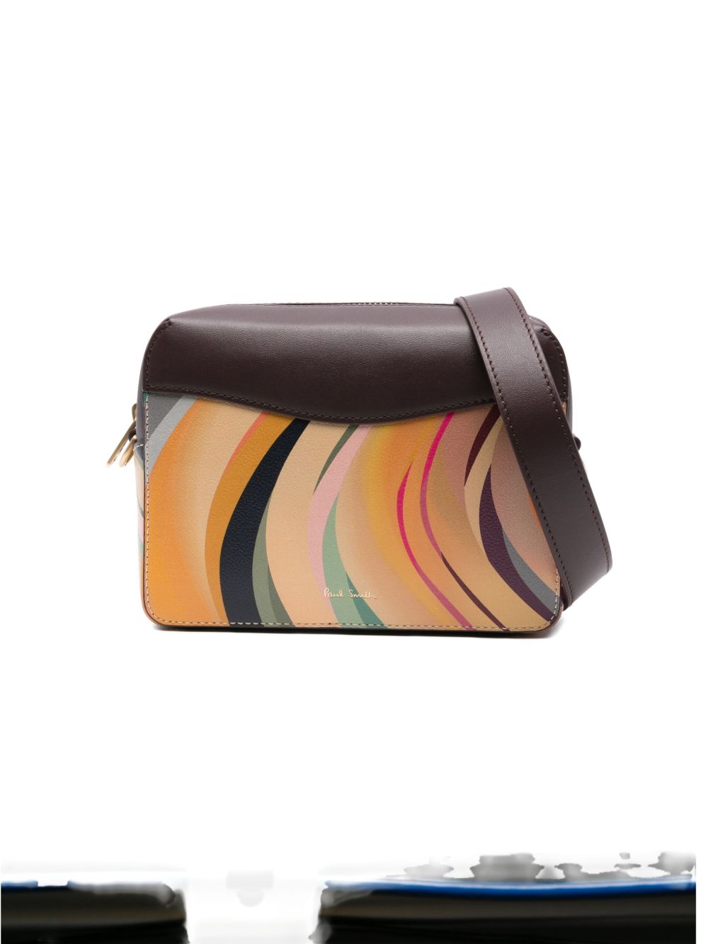 Paul Smith Swirl leather crossbody bag Paul Smith