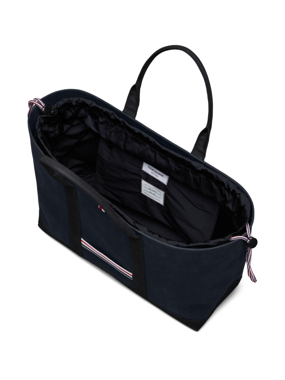 Thom Browne Medium drawstring opening tool tote bag Thom Browne
