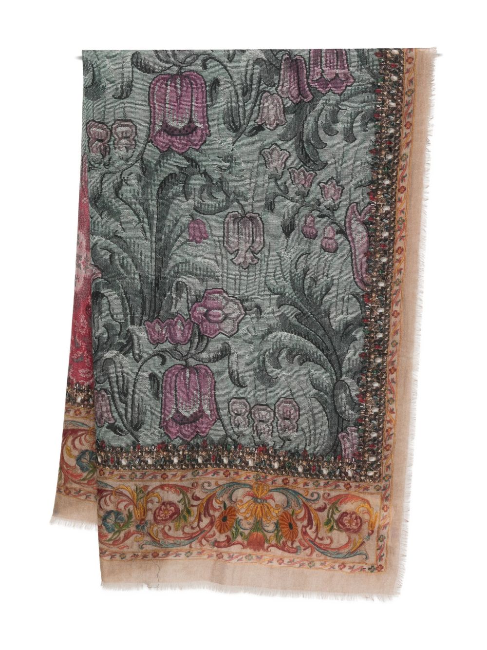 Pierre Louis Mascia Printed cashmere scarf Pierre Louis Mascia