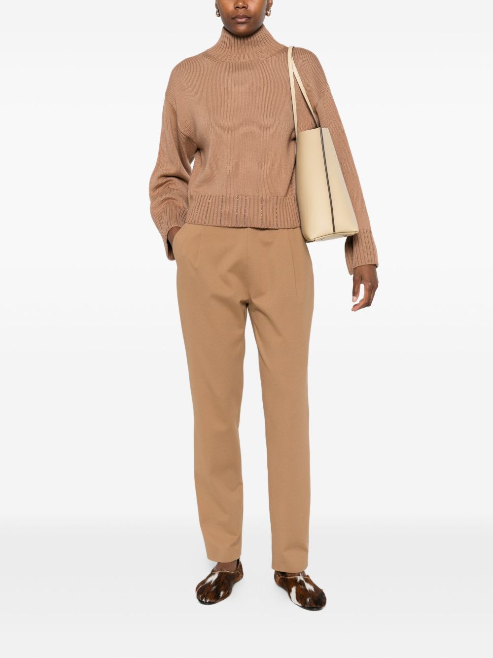 Fabiana Filippi Trousers Camel Fabiana Filippi