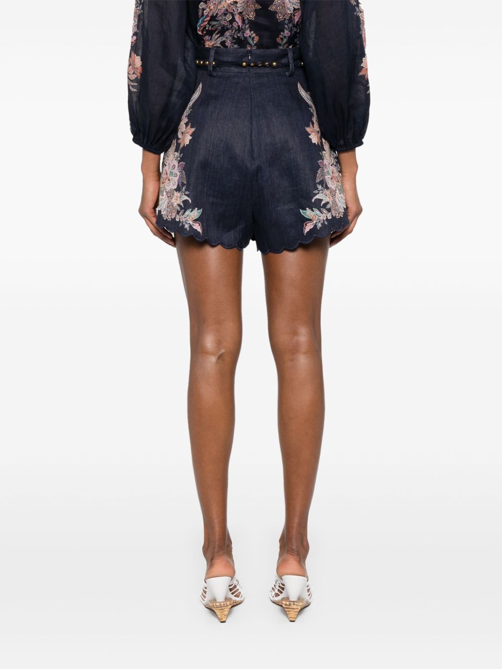 Zimmermann Shorts Blue Zimmermann