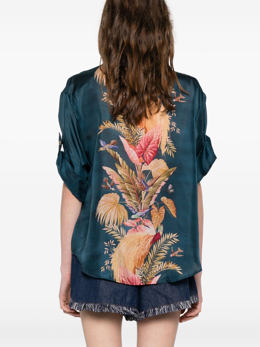 Zimmermann Shirts Blue Zimmermann
