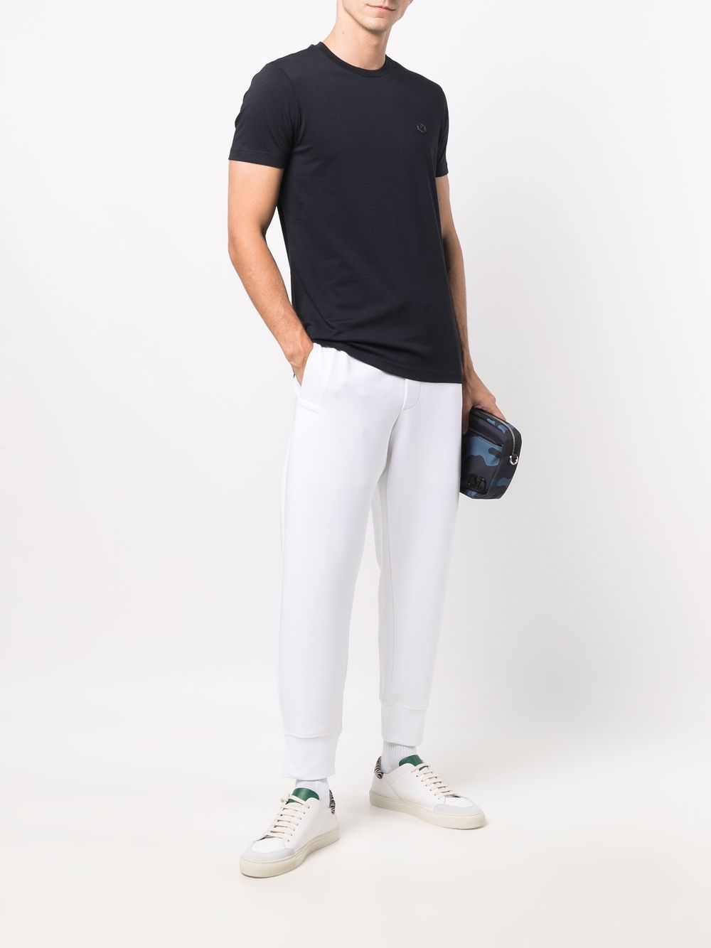 Emporio Armani T-shirts and Polos Blue Emporio Armani