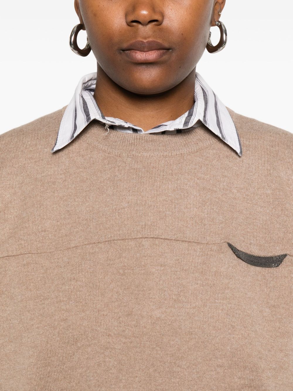 Brunello Cucinelli Sweaters Brown Brunello Cucinelli