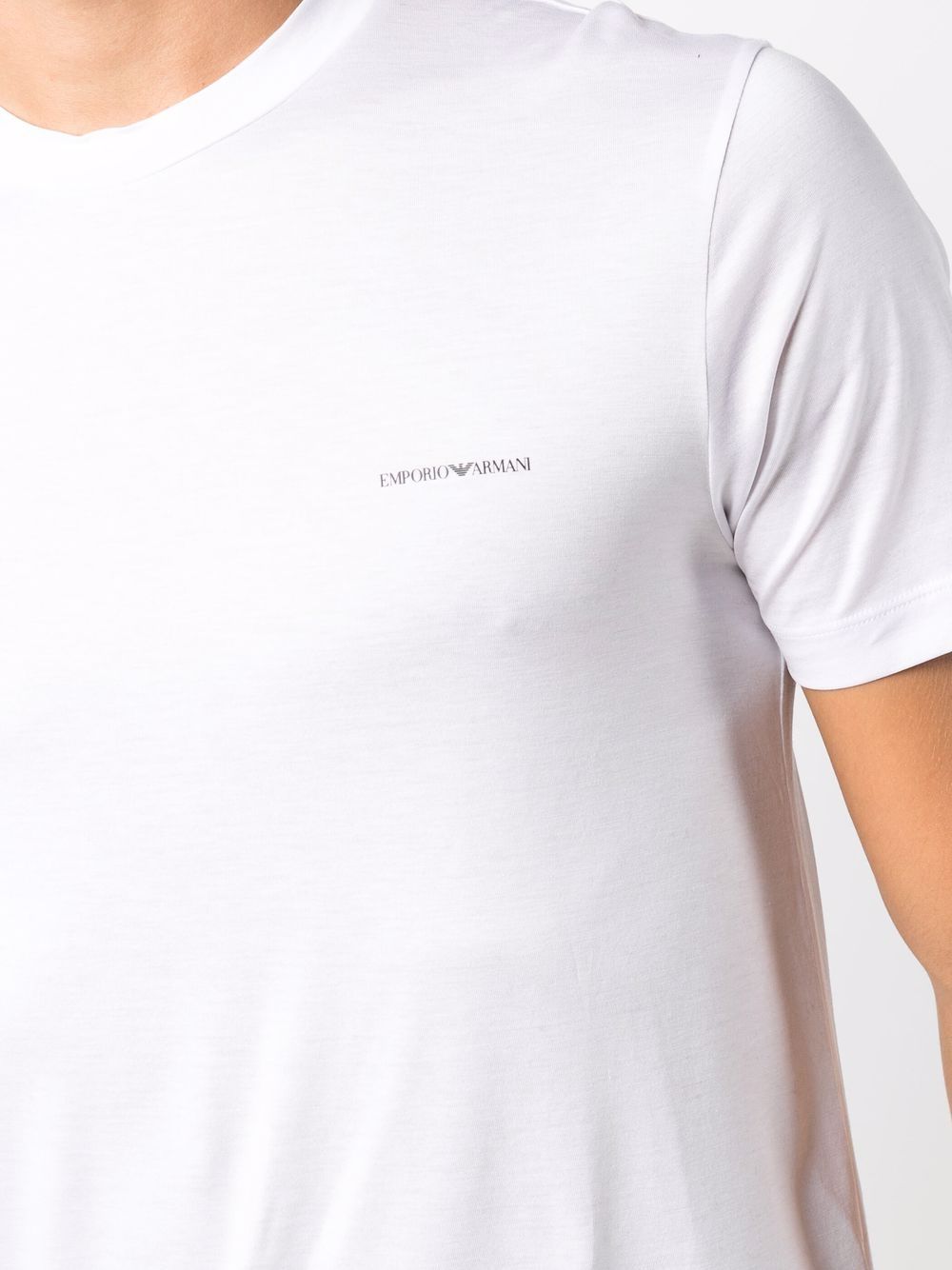 Emporio Armani T-shirts and Polos White Emporio Armani