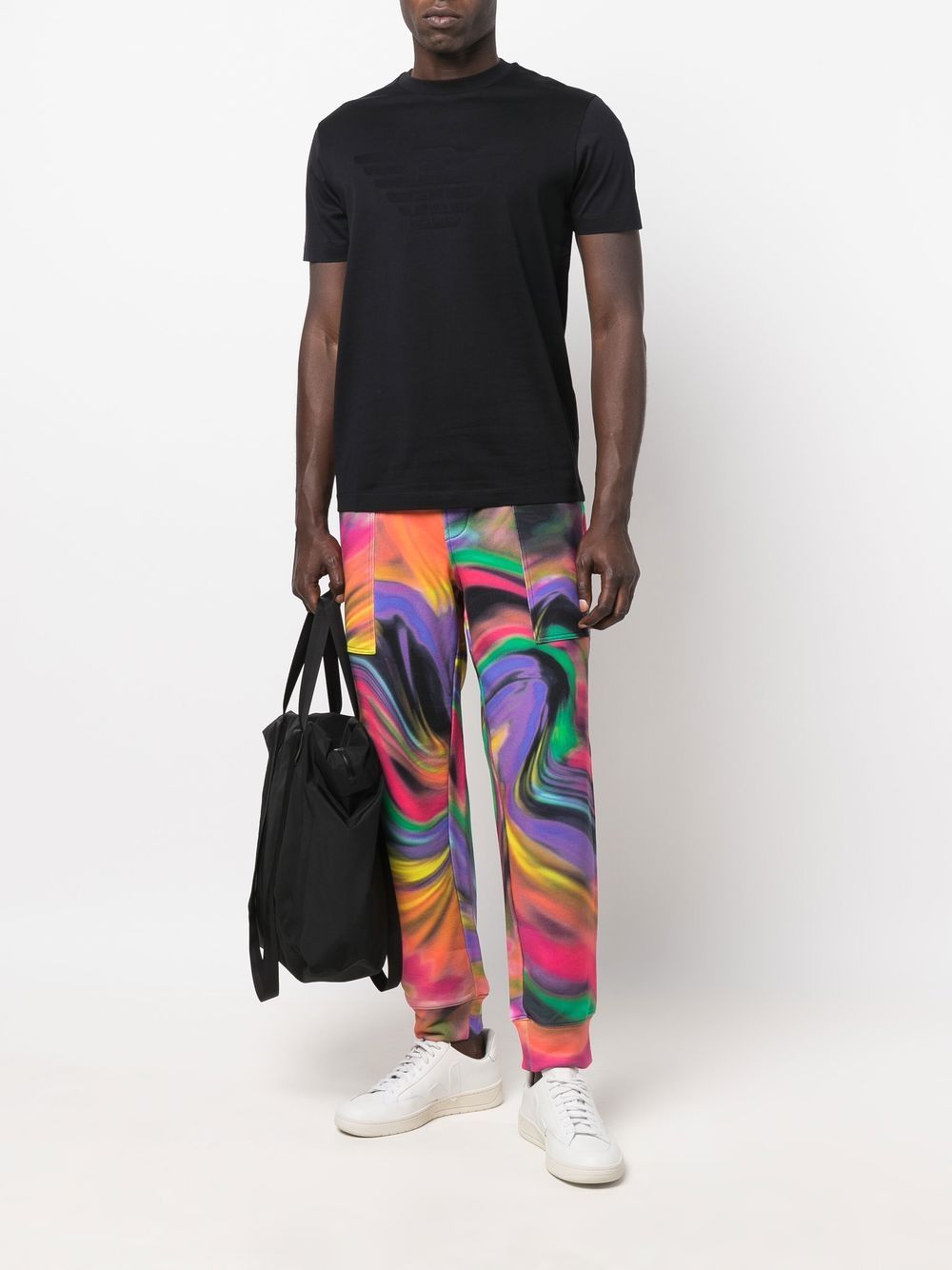 Emporio Armani T-shirts and Polos Blue Emporio Armani