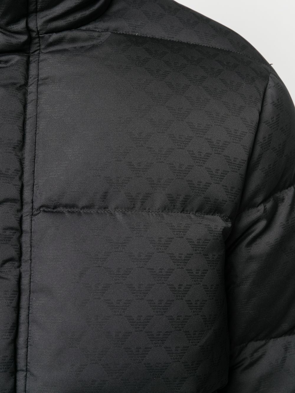Emporio Armani Coats Black Emporio Armani