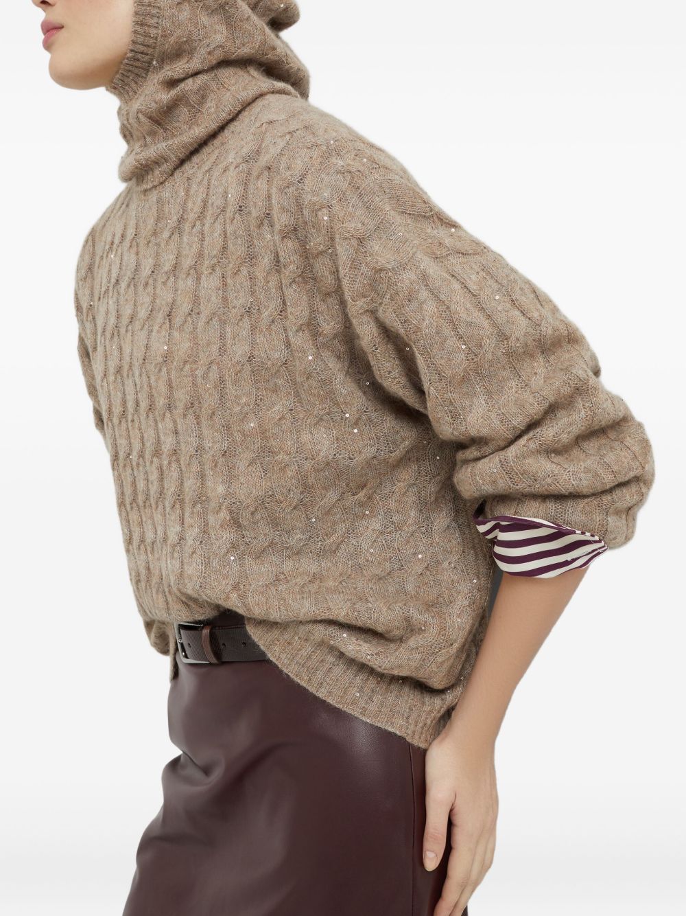 Brunello Cucinelli Sweaters Brown Brunello Cucinelli