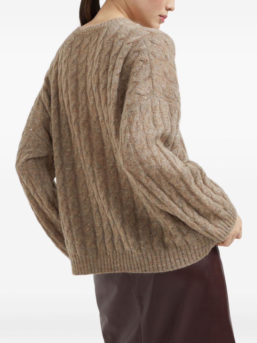 Brunello Cucinelli Sweaters Brown Brunello Cucinelli