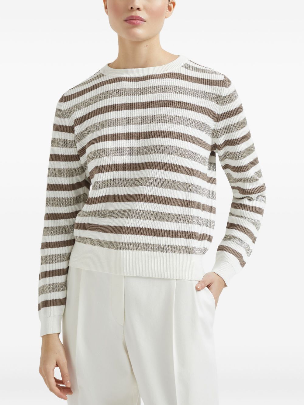 Brunello Cucinelli Sweaters Beige Brunello Cucinelli
