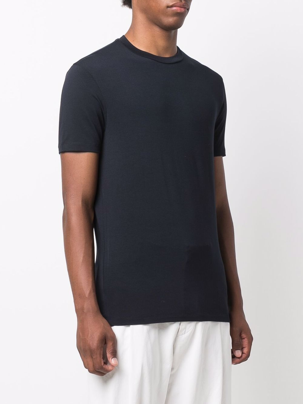 Emporio Armani Icon short-sleeved cashmere sweater Emporio Armani