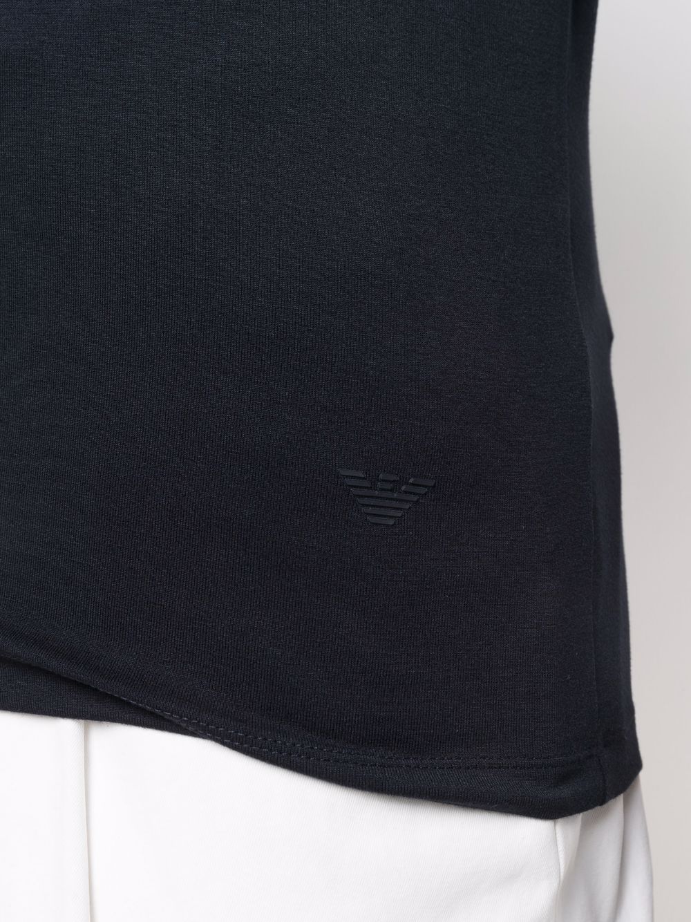 Emporio Armani Icon short-sleeved cashmere sweater Emporio Armani