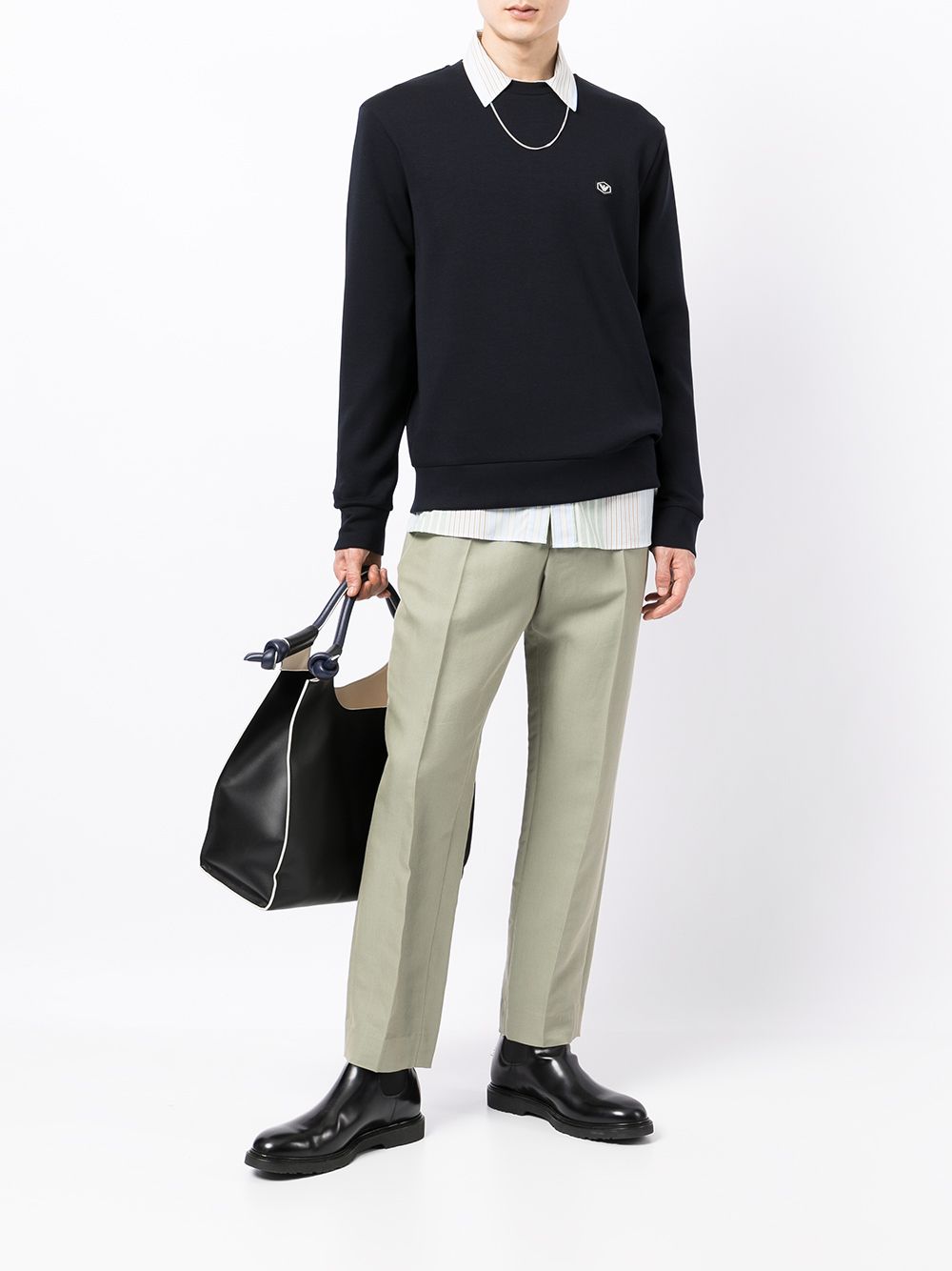 Emporio Armani Sweaters Blue Emporio Armani