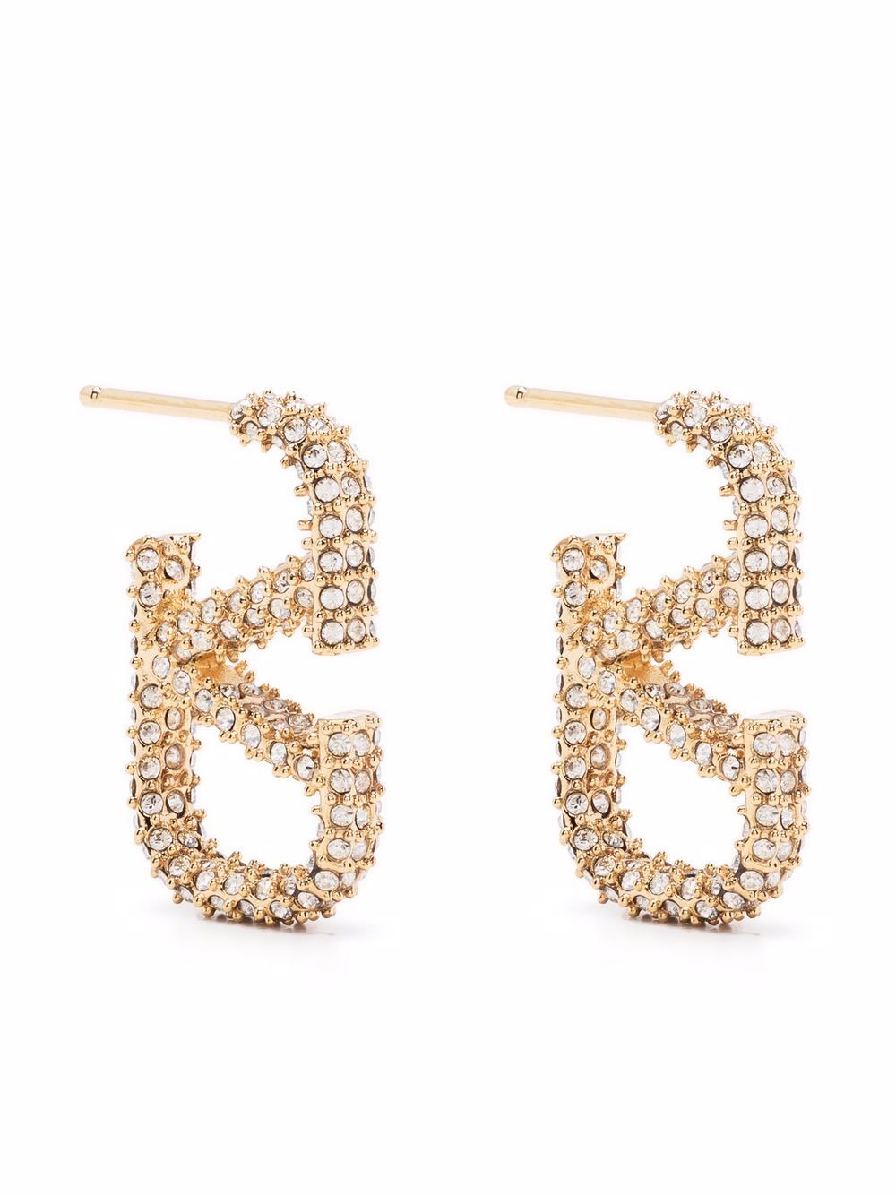 Valentino Garavani VLogo Signature strass earrings Valentino Garavani