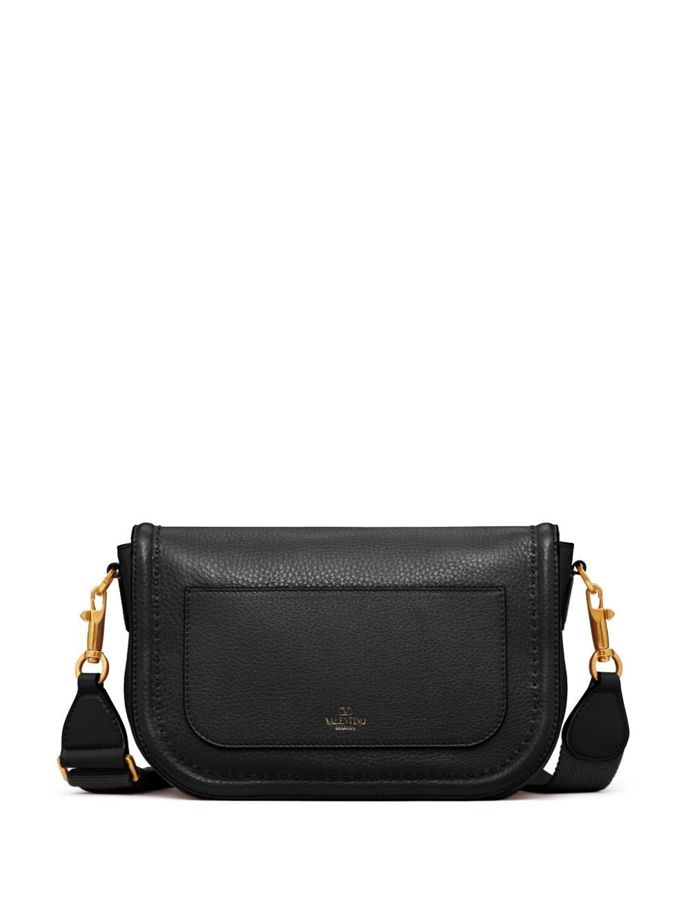 Valentino Garavani Alltime Grainy Calfskin Shoulder Bag Valentino Garavani