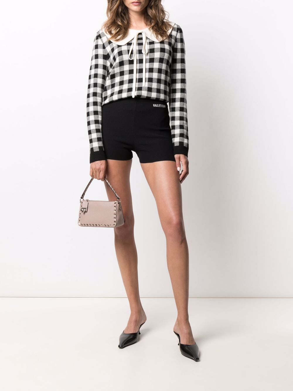 Valentino Garavani Rockstud small leather shoulder bag Valentino Garavani