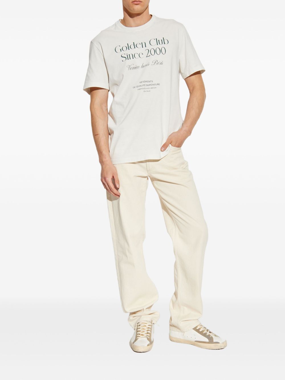 Golden Goose T-shirts and Polos White Golden Goose